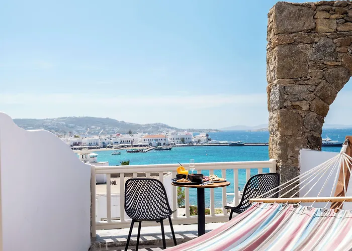 ホテル Yalos Sunset View Mykonos Town